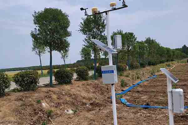 泰安東平接山鎮周徐莊村農業(yè)氣象觀測站安裝案例